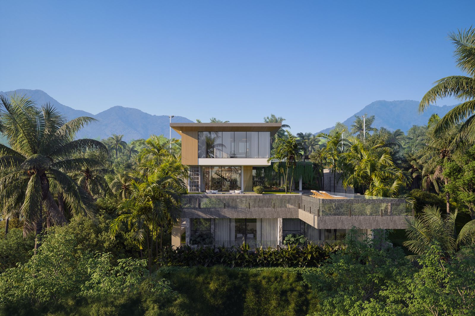 RIVERFRONT JUNGLE MANSION